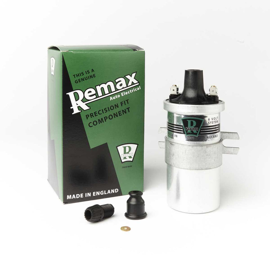 Remax ES1 Ignition coil – replaces Lucas DLB112 – 6 V, standard, Acorn Nut