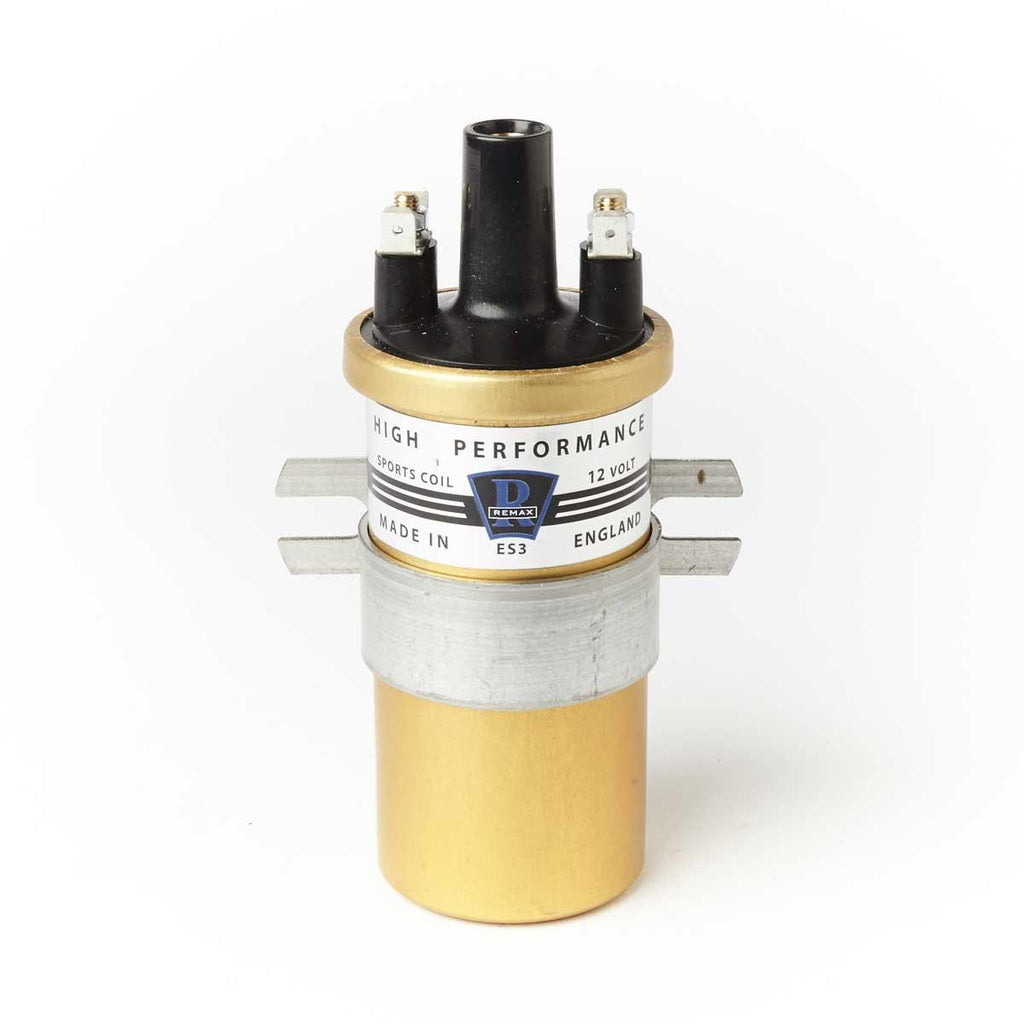 Remax ES3 Ignition coil – replaces Lucas DLB105 – 12 V, sports, Push In