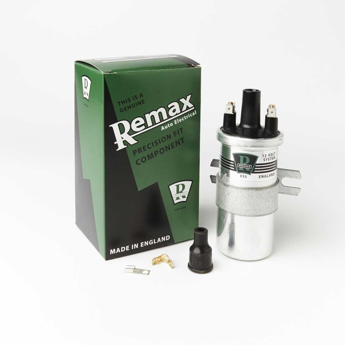 Remax ES5 Ignition coil – replaces Lucas DLB101 – 12 V, standard, Push In