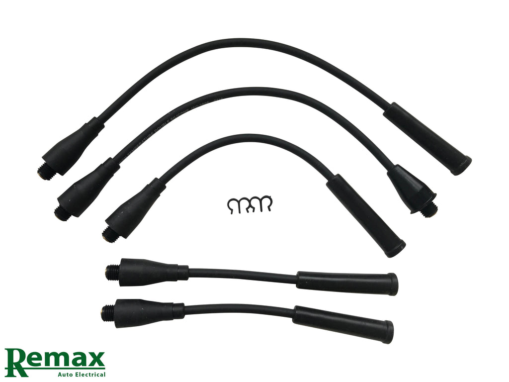 Remax IS114 Ignition lead set – replaces ZEF898 – 5 leads, Resistive Cable, 7 mm