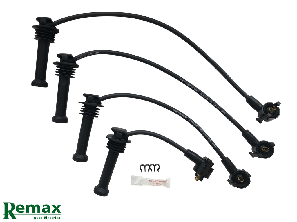 Remax IS181 Ignition lead set – replaces ZEF719 – 4 leads, Resistive Cable, 8 mm